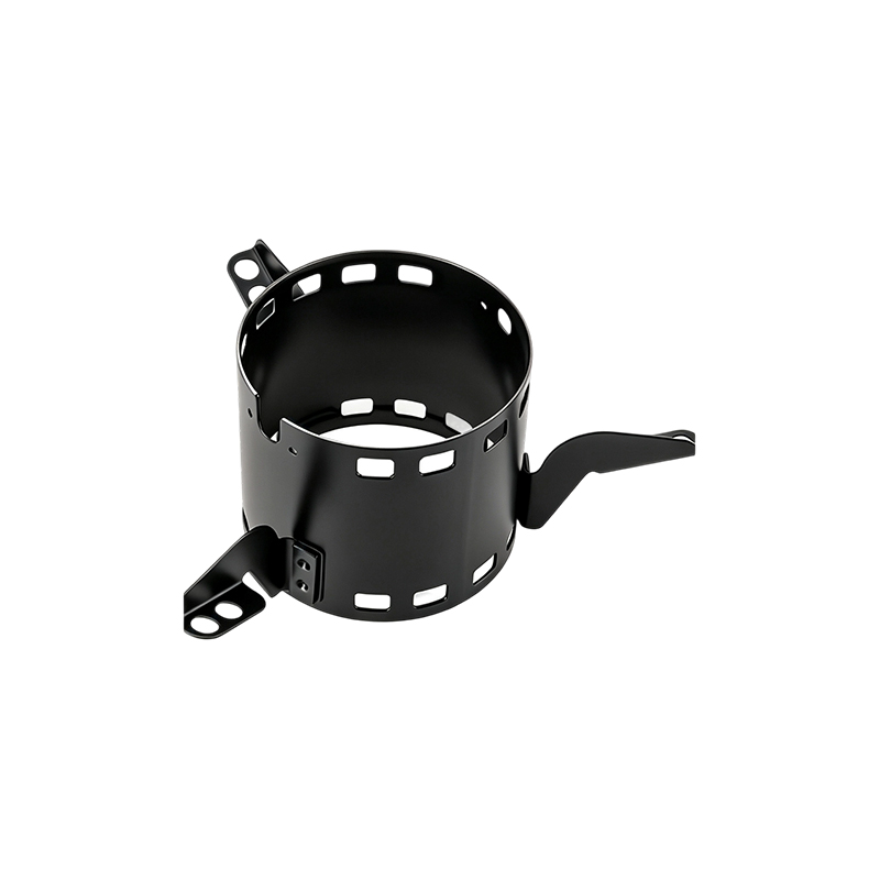 Đường kính trong 120 Vỏ động cơ bằng thép với ba chân đế linh hoạt